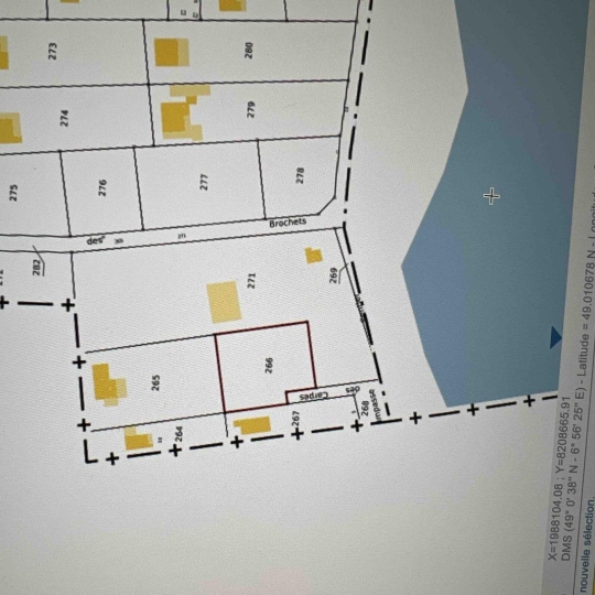  P.B. IMMO : Terrain | HOLVING (57510) | 754 m2 | 57 000 € 