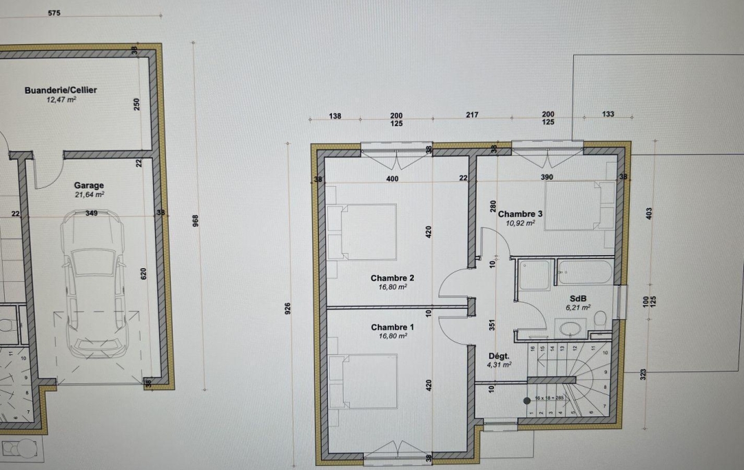P.B. IMMO : Maison / Villa | HOLVING (57510) | 126 m2 | 270 400 € 