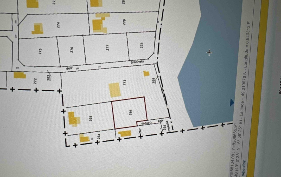 P.B. IMMO : Terrain | HOLVING (57510) | 754 m2 | 57 000 € 